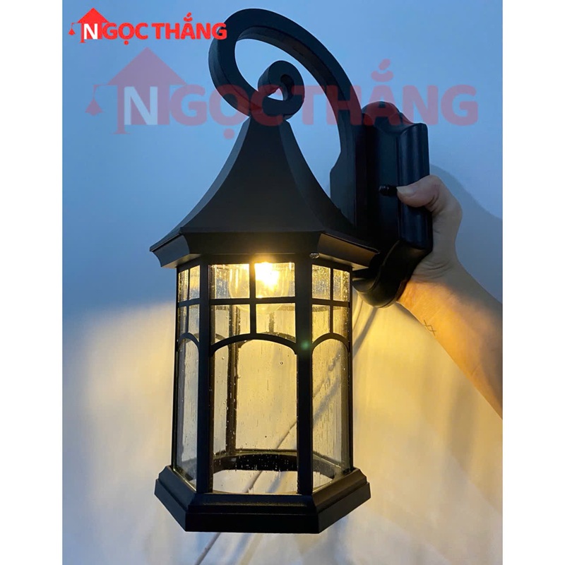 Đèn ốp tường gắn tường treo tường ngoài trời chống nước 12W 220V VNT6738 Ngọc Thắng