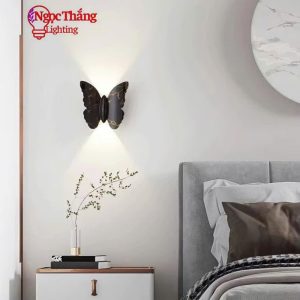 Alternative view of Đèn gắn tường ngoài trời Hình Cánh Bướm trang trí trong nhà cầu thang 10W 220V VNT188A Ngọc Thắng