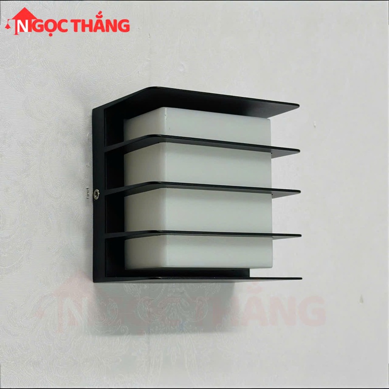 Đèn treo tường ngoài trời chống nước trang trí cầu thang Led 12W 220V VNT1078 Ngọc Thắng - Ảnh 5