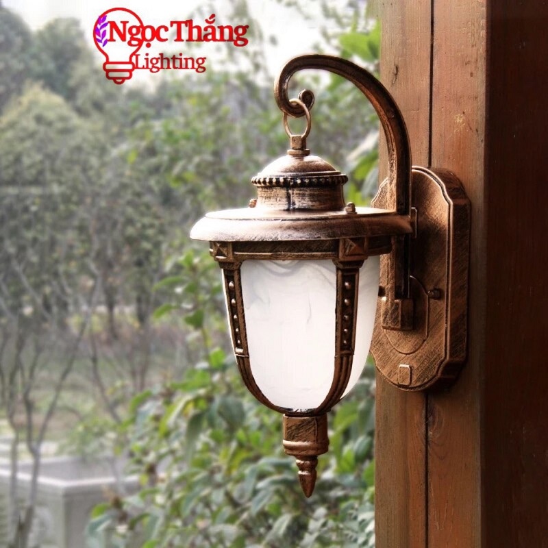 Đèn treo tường ốp cột đèn trụ cổng ngoài trời trang trí quán cà phê 220V VNT7104 Ngọc Thắng - Ảnh 7