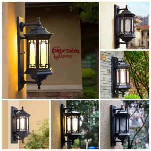 Alternative view of Đèn treo tường gắn tường ốp cột đèn trụ cổng ngoài trời 12W 220V VNT8510 Ngọc Thắng