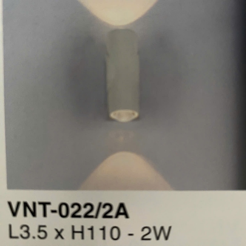 Đèn treo tường ngoài trời hắt 2 4 6 8 tia trang trí cầu thang Led 4W 220V VNT022/4B Ngọc Thắng - Ảnh 5