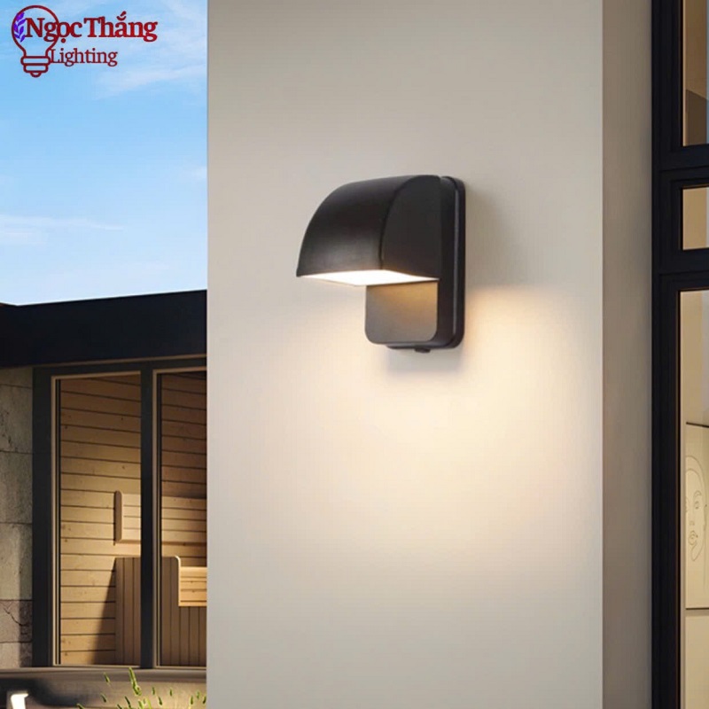 Đèn treo tường ngoài trời ốp cổng chống nước trang trí cầu thang Led 5W 220V VNT233 Ngọc Thắng