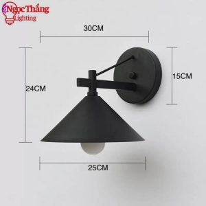 Alternative view of Đèn ốp tường gắn tường treo tường trang trí ngoài trời cầu thang Led 12W 220V VNT102 Ngọc Thắng