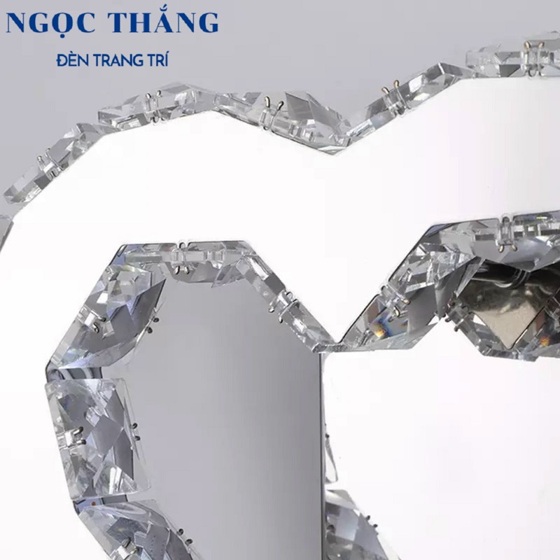 Đèn Led treo tường ốp tường pha lê trang trí phòng khách phòng ngủ cầu thang Led 12W 3 chế độ màu 220V GT475 Ngọc Thắng - Ảnh 8