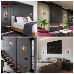 Đèn treo tường pha lê trang trí phòng khách phòng ngủ Bảo Hành 24 Tháng Led 8W VPL143 Ngọc Thắng - Ảnh 10