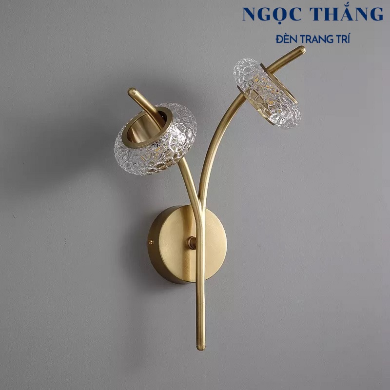 Đèn treo tường ốp tường pha lê trang trí phòng ngủ phòng khách Bảo Hành 24 Tháng GT3022 Ngọc Thắng - Ảnh 8