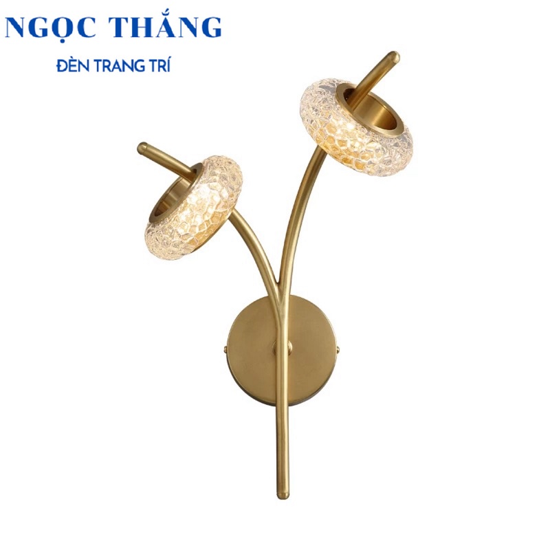 Đèn treo tường ốp tường pha lê trang trí phòng ngủ phòng khách Bảo Hành 24 Tháng GT3022 Ngọc Thắng - Ảnh 5