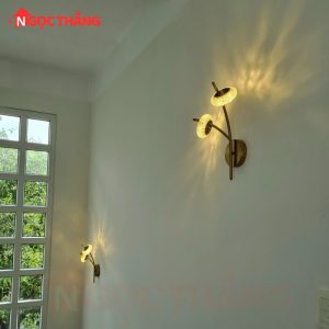 Đèn treo tường ốp tường pha lê trang trí phòng ngủ phòng khách Bảo Hành 24 Tháng GT3022 Ngọc Thắng - Ảnh 5