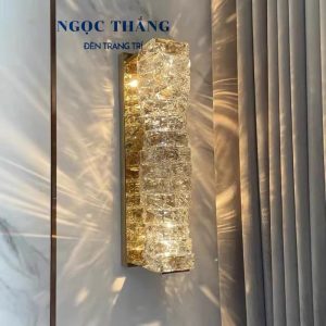 Đèn treo tường ốp tường pha lê cao cấp trang trí trong nhà cầu thang Led 10W 220V GT451 Ngọc Thắng