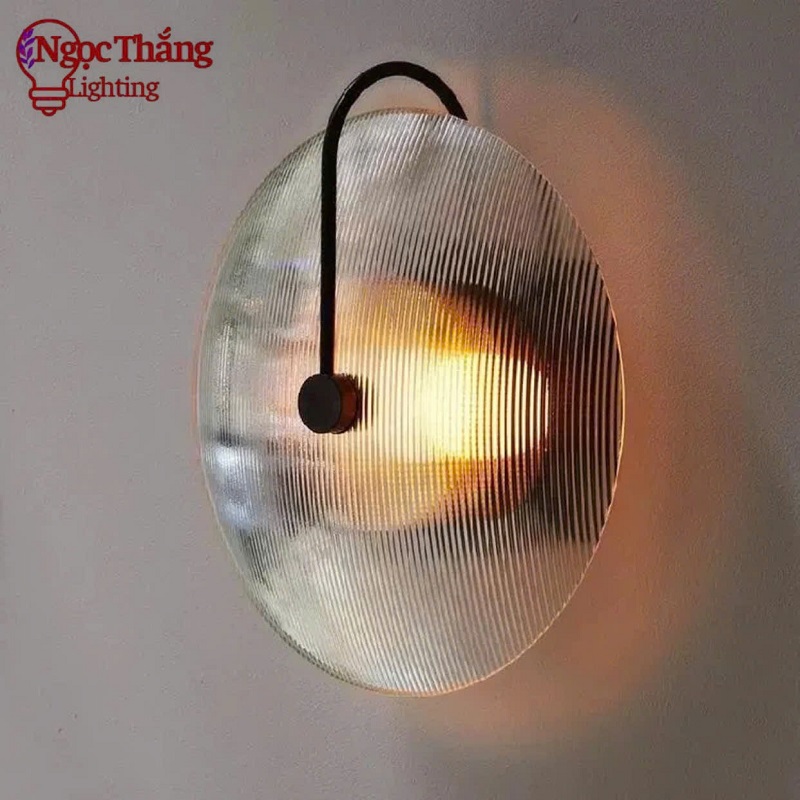 Đèn treo tường ốp tường phòng khách phòng ngủ cầu thang ánh sáng vàng 220V VK146 Ngọc Thắng - Ảnh 2