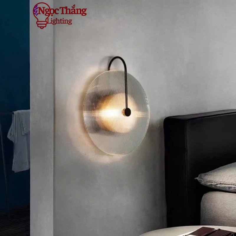 Đèn treo tường ốp tường phòng khách phòng ngủ cầu thang ánh sáng vàng 220V VK146 Ngọc Thắng - Ảnh 5