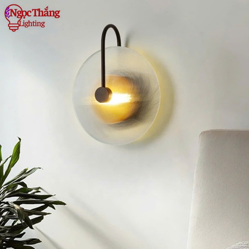 Đèn treo tường ốp tường phòng khách phòng ngủ cầu thang ánh sáng vàng 220V VK146 Ngọc Thắng - Ảnh 15