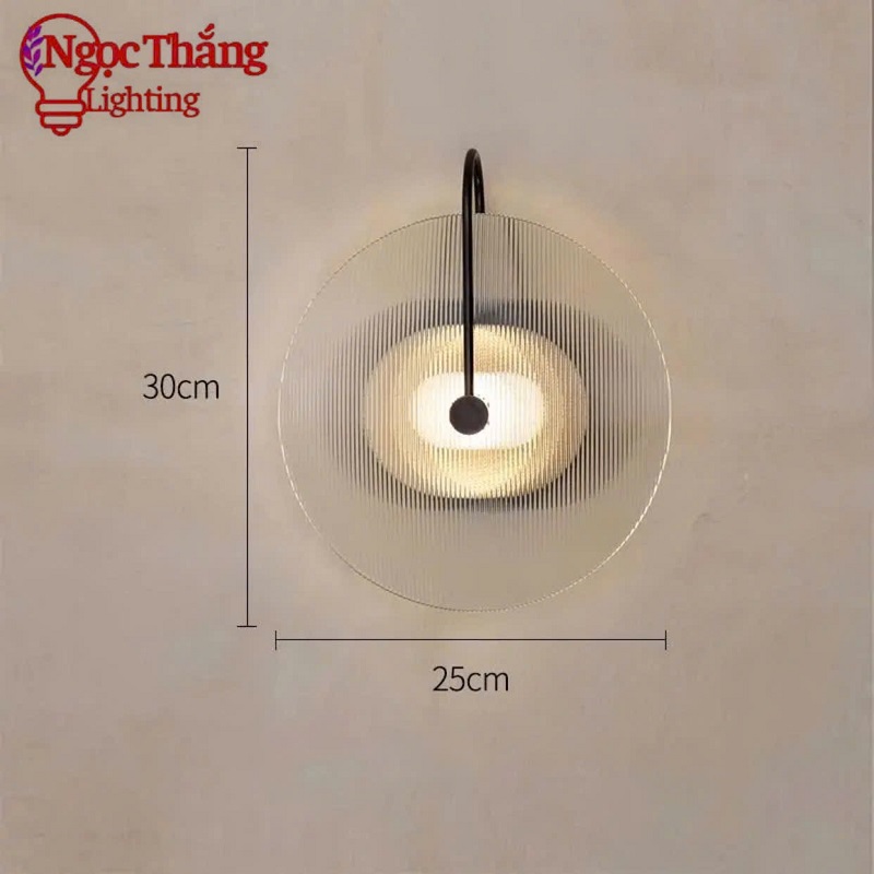 Đèn treo tường ốp tường phòng khách phòng ngủ cầu thang ánh sáng vàng 220V VK146 Ngọc Thắng - Ảnh 13
