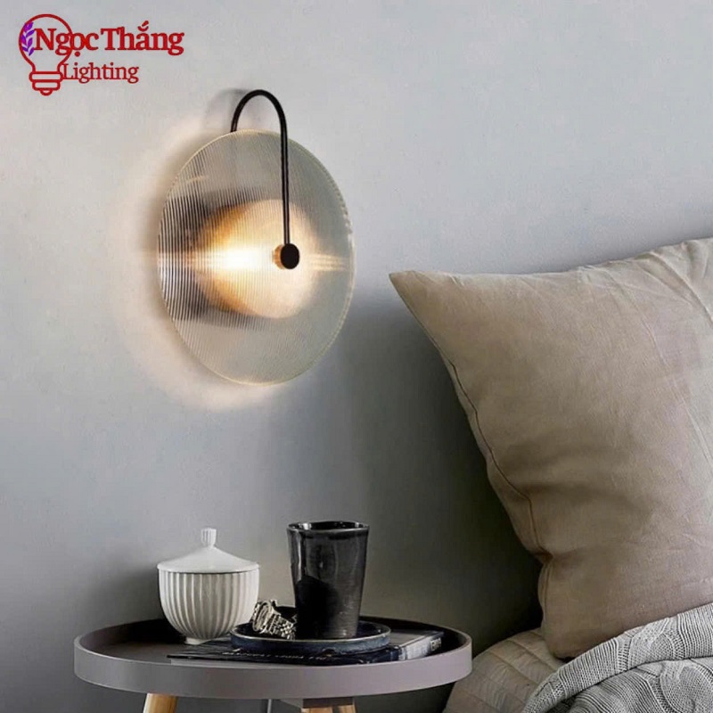 Đèn treo tường ốp tường phòng khách phòng ngủ cầu thang ánh sáng vàng 220V VK146 Ngọc Thắng - Ảnh 10