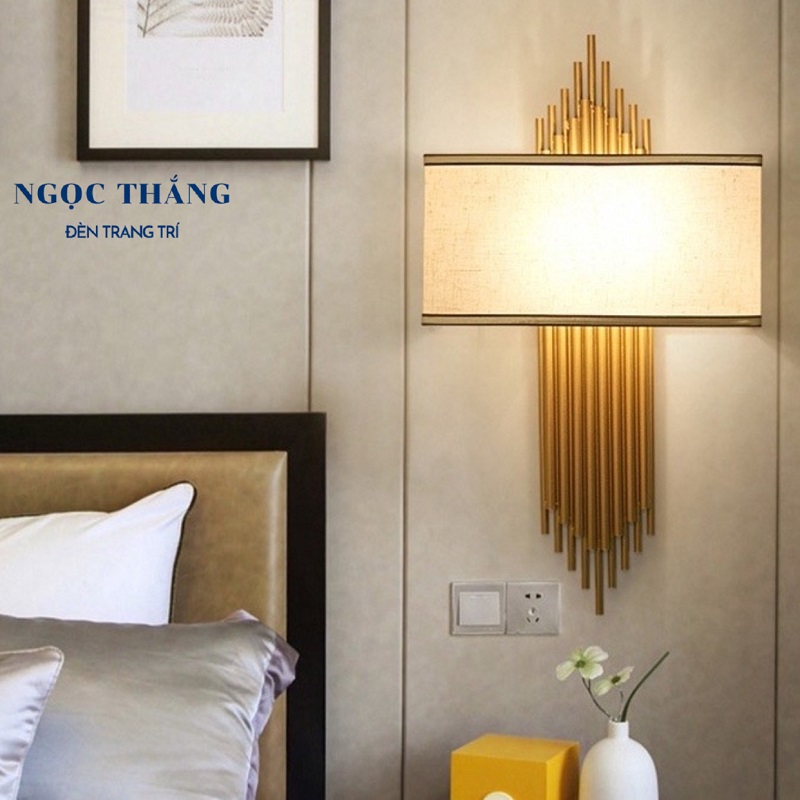 Đèn Led treo tường ốp tường trang trí trong nhà phòng khách cầu thang cao cấp Led 8W 220V GT849A Ngọc Thắng