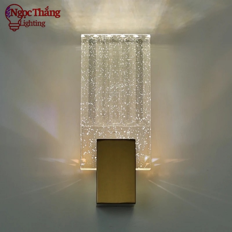 Đèn treo tường gắn tường pha lê cao cấp trang trí trong nhà cầu thang 8W Led 3 chế độ màu VPL25 Ngọc Thắng - Ảnh 27