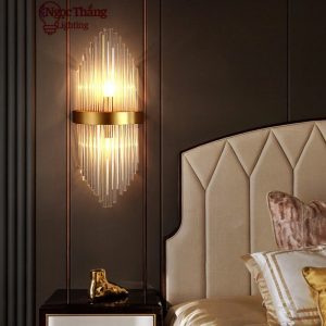 Đèn treo tường ốp tường pha lê trang trí phòng khách phòng ngủ Bảo Hành 24 Tháng 8W GT841A Ngọc Thắng