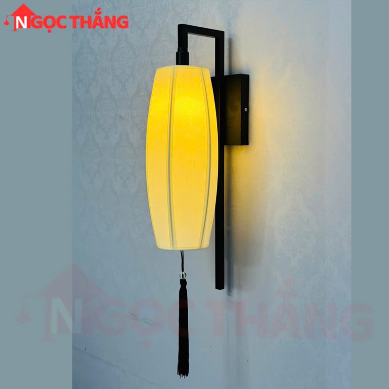 Đèn treo tường phong cách Trung Hoa trang trí phòng ngủ phòng khách E27 VK202 Ngọc Thắng