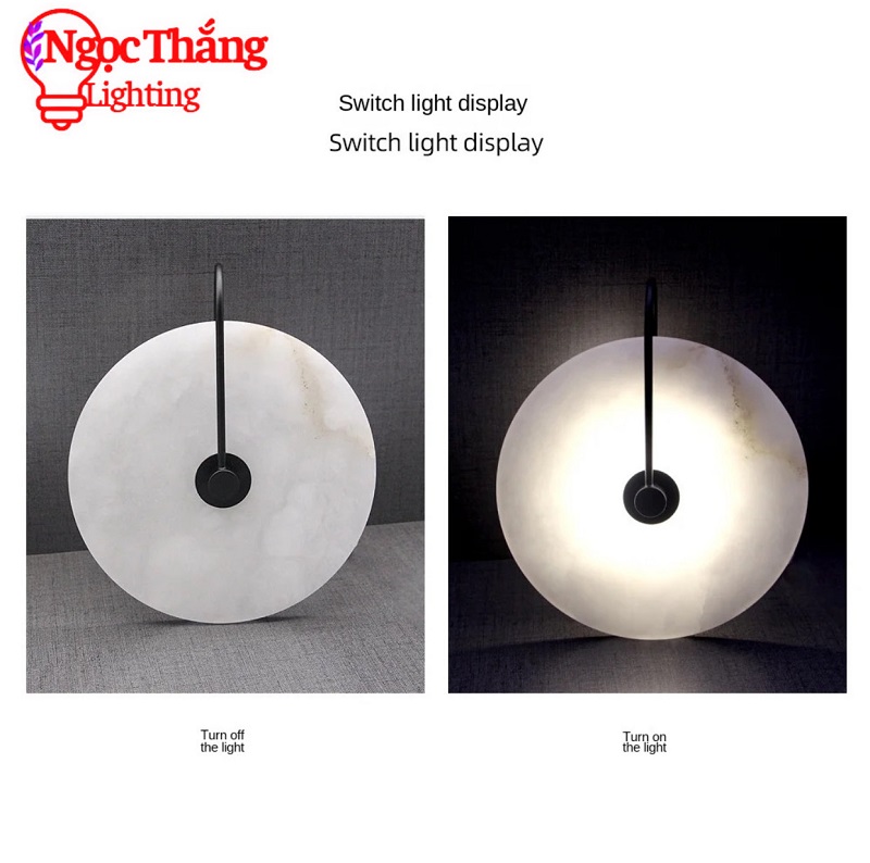 Đèn treo tường ốp tường phòng khách phòng ngủ cầu thang ánh sáng vàng 220V VK146 Ngọc Thắng - Ảnh 25