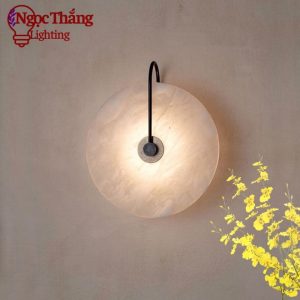 Alternative view of Đèn treo tường đá tự nhiên phòng khách ốp tường trang trí phòng ngủ cầu thang cao cấp Led 7W 220V VKB031 Ngọc Thắng