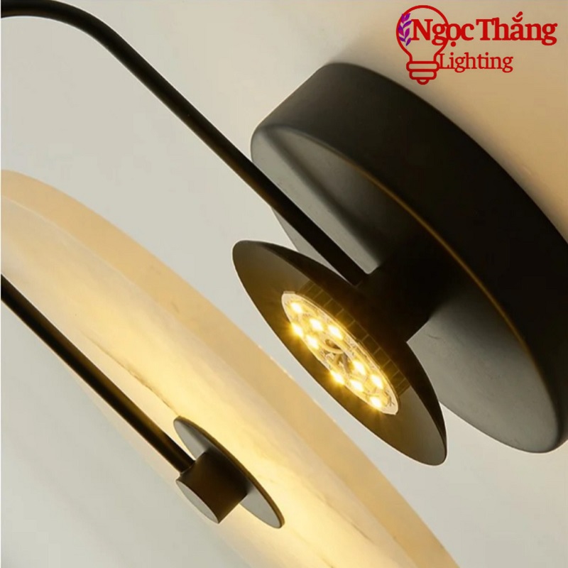 Đèn treo tường ốp tường phòng khách phòng ngủ cầu thang ánh sáng vàng 220V VK146 Ngọc Thắng - Ảnh 19