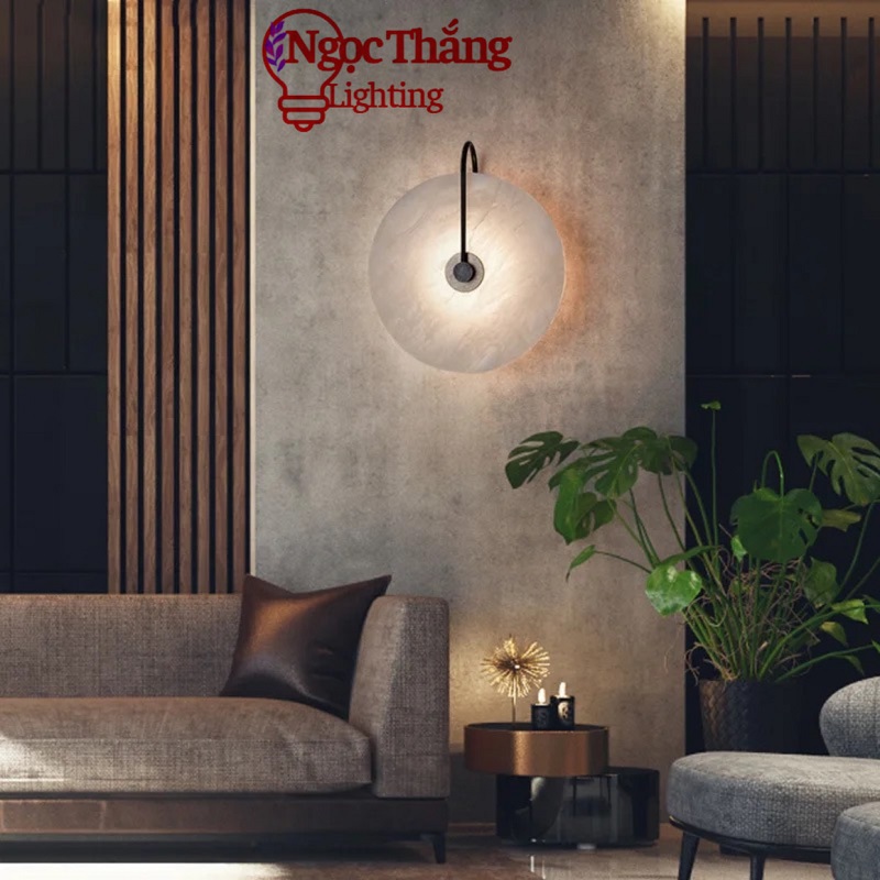 Đèn treo tường ốp tường phòng khách phòng ngủ cầu thang ánh sáng vàng 220V VK146 Ngọc Thắng - Ảnh 22