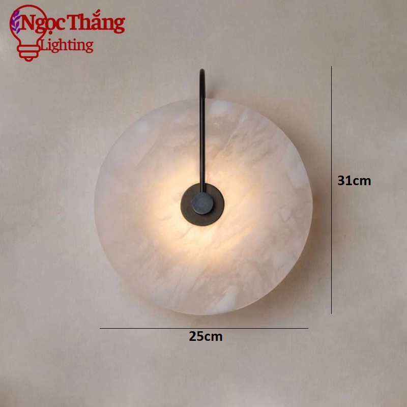 Đèn treo tường ốp tường phòng khách phòng ngủ cầu thang ánh sáng vàng 220V VK146 Ngọc Thắng - Ảnh 24