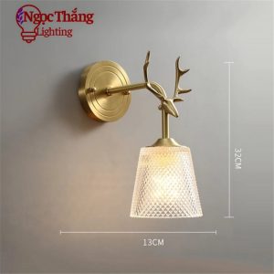 Alternative view of Đèn treo tường phòng ngủ ốp tường trang trí phòng khách cầu thang cao cấp Led 3 chế độ màu 12W VK112 Ngọc Thắng