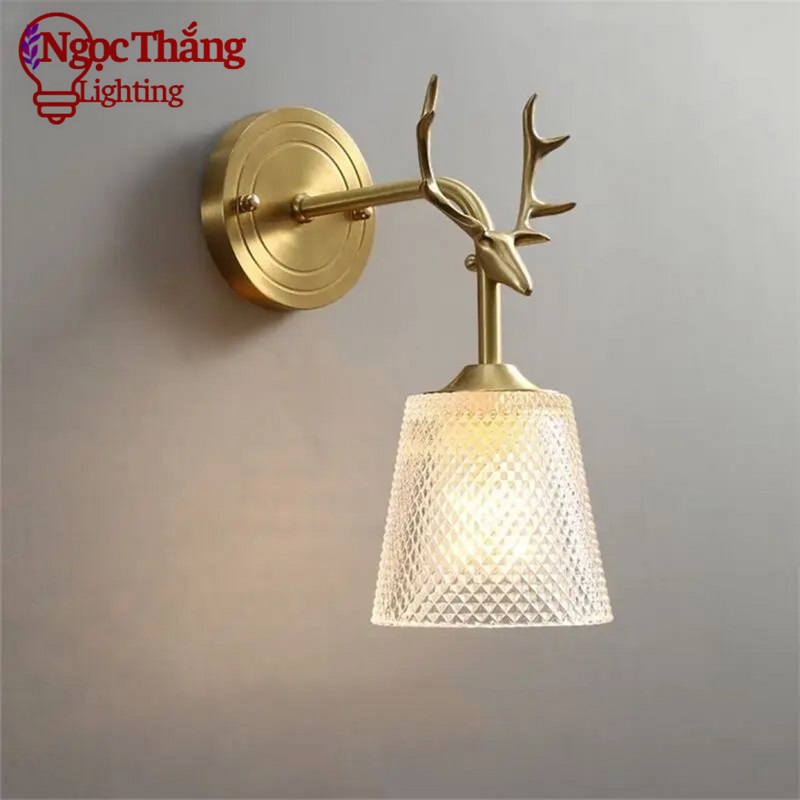 Đèn treo tường phòng ngủ ốp tường trang trí phòng khách cầu thang cao cấp Led 3 chế độ màu 12W VK112 Ngọc Thắng - Ảnh 10