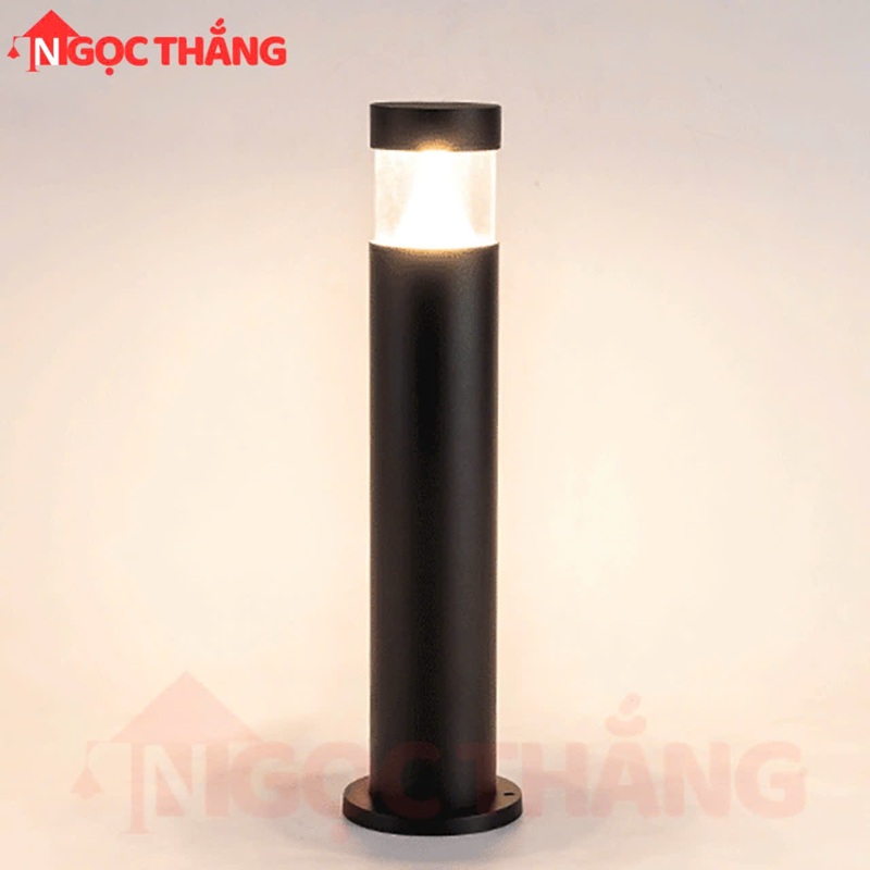 Đèn trụ cao 60cm trang trí sân vườn ngoài trời Led Vàng 9W 220V SV2715 Ngọc Thắng