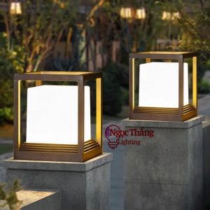 Alternative view of Đèn trụ cổng vuông Bảo Hành 24 tháng trang trí sân vườn Led 12W E27 220V DT30 Ngọc Thắng