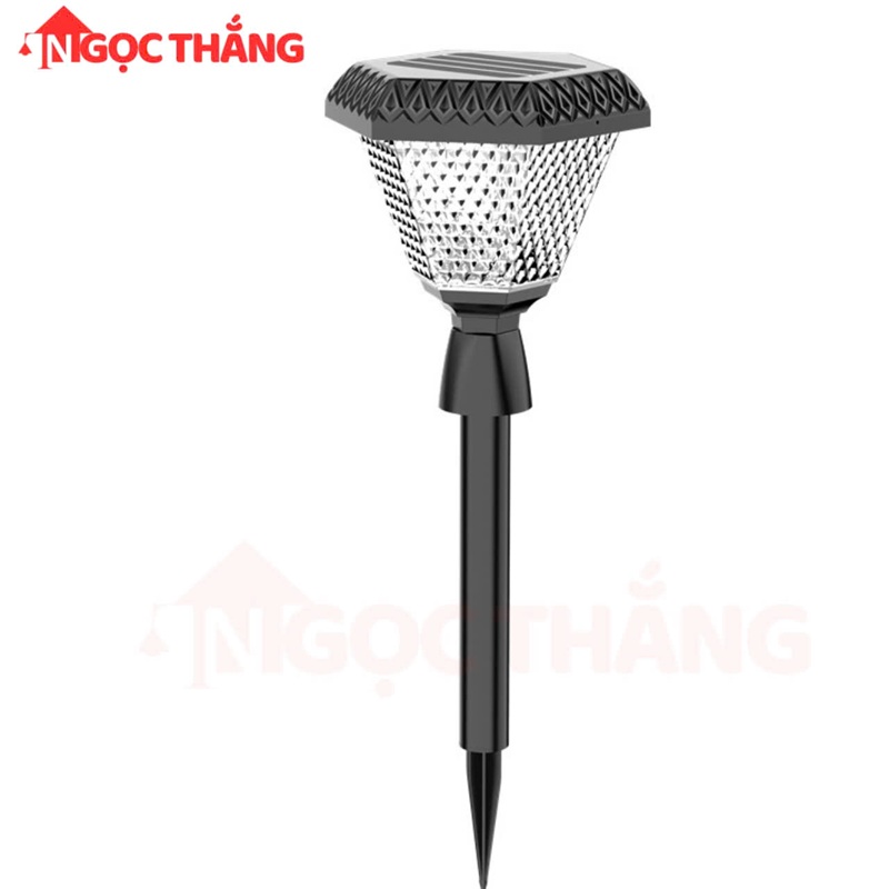Đèn trụ sân vườn năng lượng mặt trời ghim cỏ trang trí ngoài trời Led 5W Pin 2000mAh GC800 Ngọc Thắng - Ảnh 7