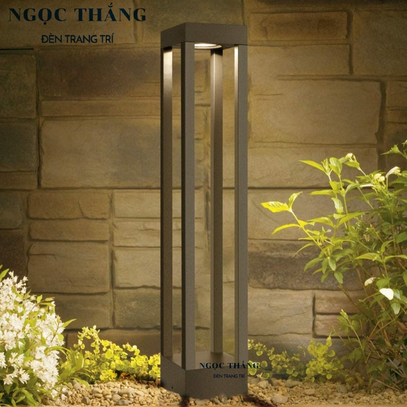 Đèn trụ sân vườn ngoài trời chống nước cao 60Cm Led 12W 220V VNT7728 Ngọc Thắng - Ảnh 7