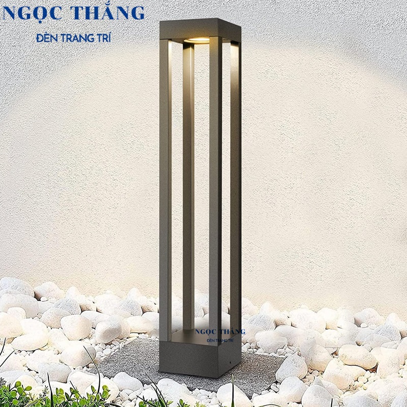 Đèn trụ sân vườn ngoài trời chống nước cao 60Cm Led 12W 220V VNT7728 Ngọc Thắng - Ảnh 5