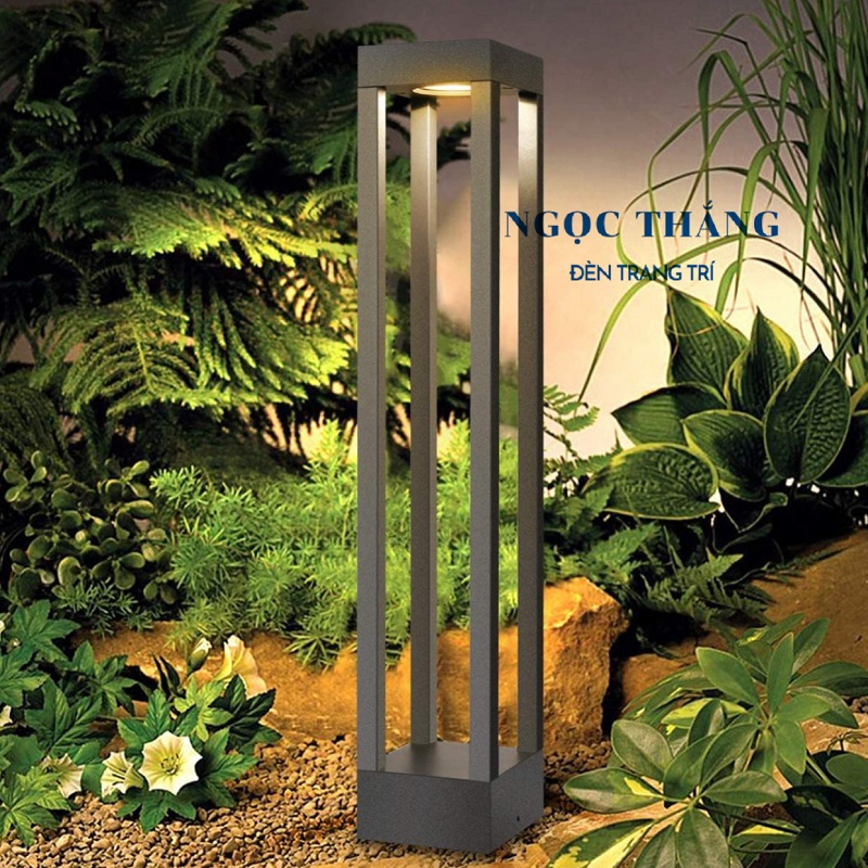Đèn trụ sân vườn ngoài trời chống nước cao 60Cm Led 12W 220V VNT7728 Ngọc Thắng