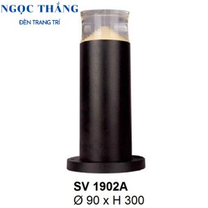 Đèn trụ sân vườn ngoài trời chống nước cao 30Cm Led 5W 220V SV1902A Ngọc Thắng