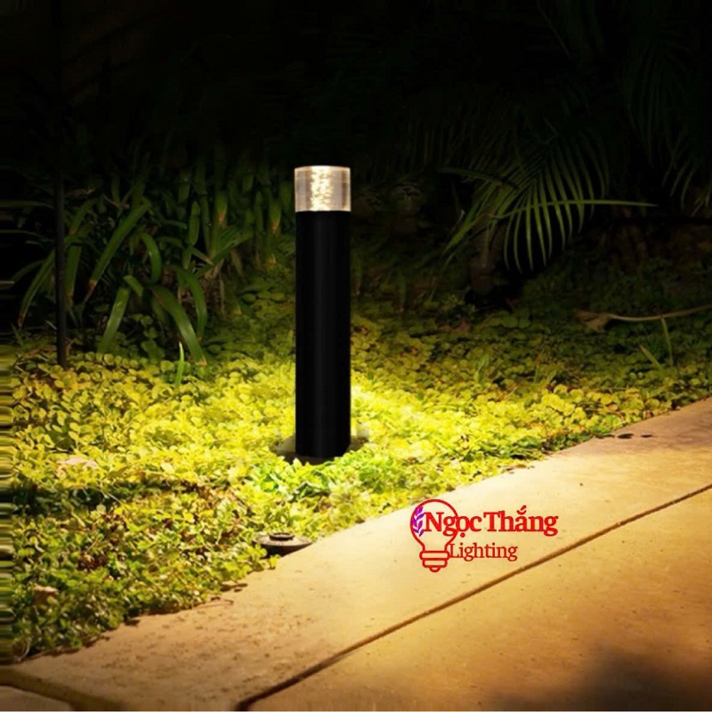 Đèn trụ sân vườn ngoài trời chống nước cao 30Cm Led 5W 220V SV2710 Ngọc Thắng