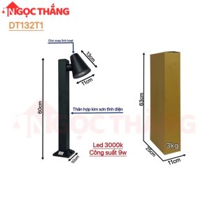 Alternative view of Đèn trụ sân vườn cao 60Cm ngoài trời chống nước Led 18W 220V DT132T2 Ngọc Thắng