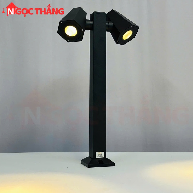 Đèn trụ sân vườn cao 60Cm ngoài trời chống nước Led 18W 220V DT132T2 Ngọc Thắng - Ảnh 9