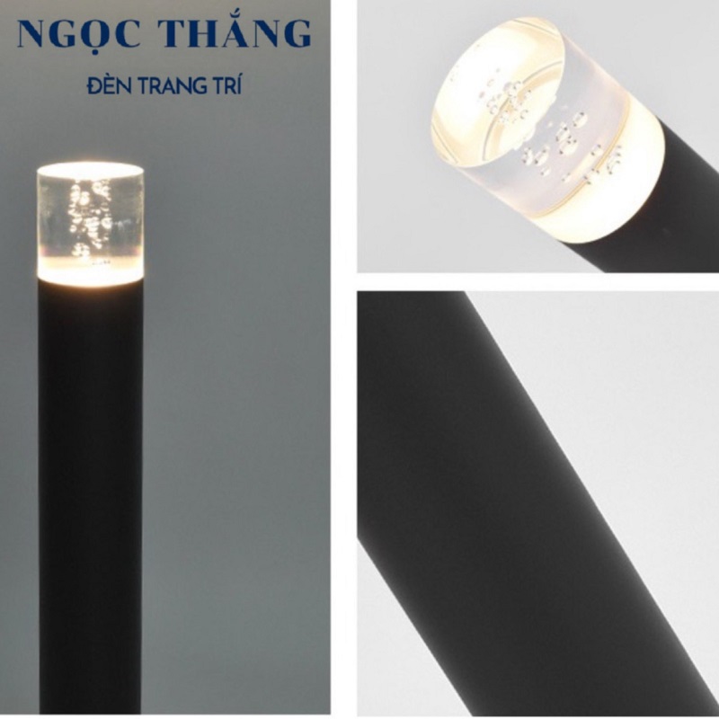 Đèn trụ sân vườn ngoài trời chống nước cao 30Cm Led 5W 220V SV2710 Ngọc Thắng - Ảnh 10