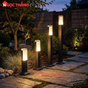 Đèn trụ sân vườn 30-40-60-80cm chống nước trang trí ngoài trời Led 7W 220V SVNT06 Ngọc Thắng