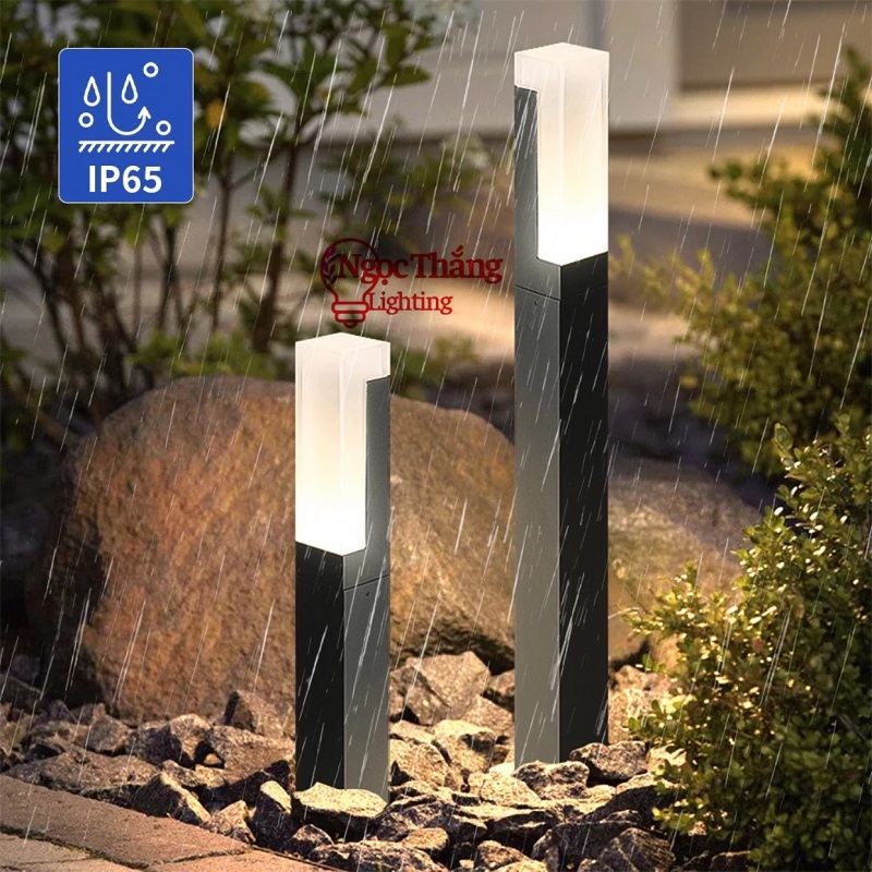 Đèn Led trụ sân vườn cao 60Cm Led 5W 220V SVNT06 Ngọc Thắng - Ảnh 3