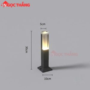 Alternative view of Đèn trụ sân vườn 30-40-60-80cm chống nước trang trí ngoài trời Led 7W 220V SVNT06 Ngọc Thắng