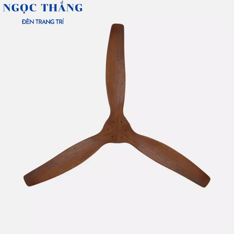 Quạt Trần 3 Cánh Gỗ Trang Trí Sảnh Phòng Khách Cao Cấp VF57 Ngọc Thắng (Kèm remote điều khiển từ xa) - Ảnh 7