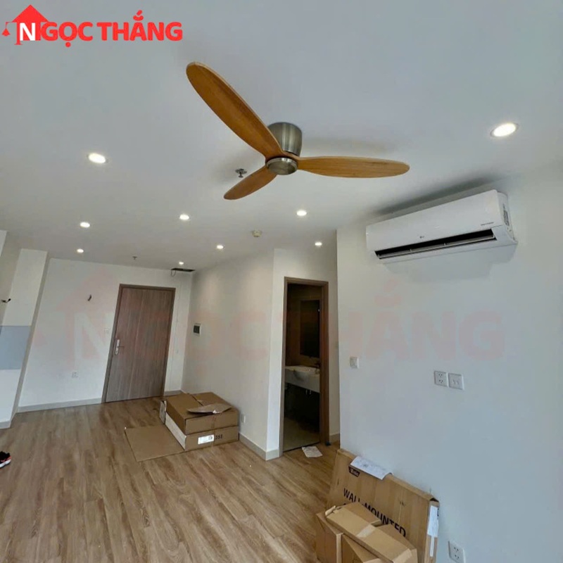 Quạt Trần Chung Cư 3 Cánh Bảo Hành 5 Năm Trang Trí Phòng Khách Phòng Ngủ QT31C Ngọc Thắng Kèm Remote - Ảnh 6