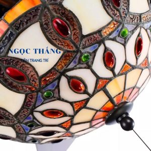 Quạt Trần Đèn Led 5 Cánh Gỗ Trang Trí Sảnh Phòng Khách Cao Cấp QT5216 Ngọc Thắng (Kèm remote điều khiển từ xa) - Ảnh 6