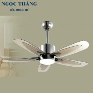 Alternative view of Quạt Trần Đèn 5 Cánh Trang Trí Sảnh Phòng Khách Cao Cấp QT2756 Ngọc Thắng (Kèm remote điều khiển từ xa)