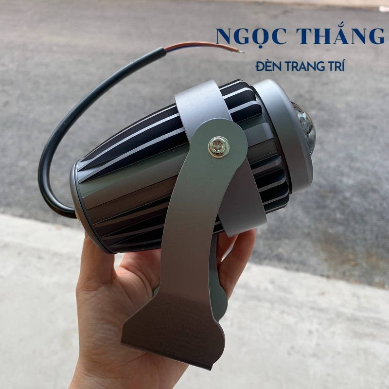 Đèn pha Led trang trí chiếu rọi cột ngoài trời Led 10W 220V SV1631 Ngọc Thắng (Ánh sáng vàng) - Ảnh 7