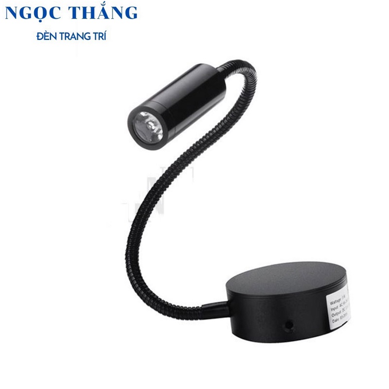 Đèn Led đọc sách chiếu tranh gắn tường phòng ngủ phòng khách Led 3W RO1408A Ngọc Thắng - Ảnh 5